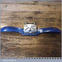 Vintage Record No: 0151 Adjustable Flat Soled Metal Spokeshave - Sharpened Ready To Use