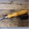 Vintage Carpenter’s 5/16” Firmer Chisel Beechwood Handle - Sharpened Honed