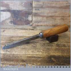 Vintage Buck & Hickman Toga Carpenter’s 1/2” Cast Steel Mortice Chisel - Sharpened Honed