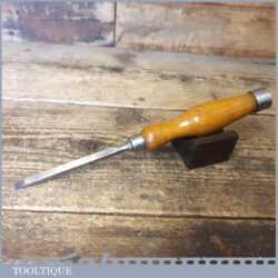 Vintage Robert Sorby Carpenter’s 1/4” Heavy Duty Flat Firmer Chisel - Sharpened Honed