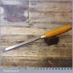 T19818 - Vintage Charles Nurse & Co carpenter’s 7/16” heavy duty firmer chisel with beechwood handle in good used condition, fully refurbished sharpened and honed ready for use. Its got good length and is quality steel.