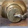Vintage Monument Brand No: 0 Brass Plumb Bob - Good Condition