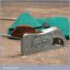 Crisp Vintage Edward Preston & Sons No: 1366 Bull Nose Rabbet Plane - Fully Refurbished
