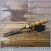 Vintage W Marples & Sons Carpenter’s 1” Firmer Chisel - Sharpened Honed