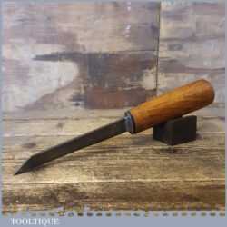 Ward & Payne Carpenter’s 3/16” Cast Steel Mortice Chisel - Sharpened Honed