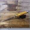 F Woodcock Carpenter’s 1/4” Cast Steel Sash Mortice Chisel - Sharpened Honed