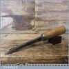 Vintage Moulson Bros 11/32” Cast Steel Mortice Chisel - Sharpened Honed