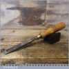 Vintage Sheffield Carpenter’s 5/8” Firmer Chisel - Sharpened Honed