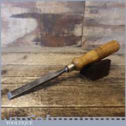 Vintage Sheffield Carpenter’s 5/8” Firmer Chisel - Sharpened Honed