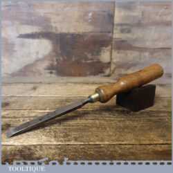 Vintage Sheffield Carpenter’s 1/2” Firmer Chisel - Sharpened Honed