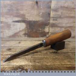 Vintage W Marples & Sons 1/4” Cast Steel Mortice Chisel - Sharpened Honed