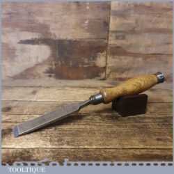 Vintage Colonel 1” Heavy Duty Flat Firmer Chisel - Sharpened Honed