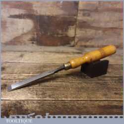 Vintage Sheffield Carpenter’s 1/2” Firmer Chisel - Sharpened Honed