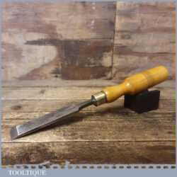 Vintage Manual Training Tool Co Carpenter’s 1” Firmer Chisel - Sharpened Honed