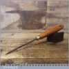 Vintage W Marples & Sons Carpenter’s 1/8” Bevel Edge Chisel - Sharpened Honed