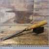Vintage I & H Sorby Carpenter’s 1/2” Firmer Chisel - Sharpened Honed