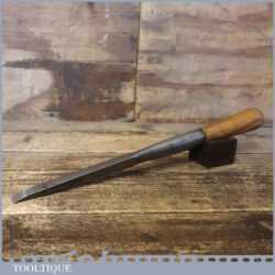 Vintage I & H Sorby Carpenter’s Timber Framing 1/2” Heavy Duty Socketed Firmer
