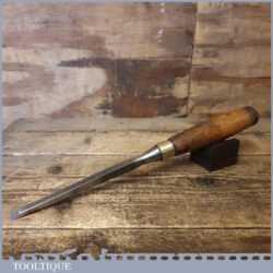 Vintage W Marples & Sons 3/8” Cast Steel Mortice Chisel - Sharpened Honed