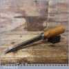 Scarce Antique John Green 18th Century Carpenter’s 9/16” Mortice Chisel