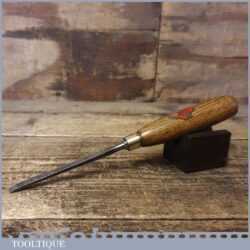 Vintage Buck & Hickman Carpenter’s 1/4” Firmer Chisel - Sharpened Honed