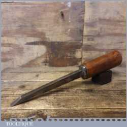 Vintage F G Pearson & Co Carpenter’s 1/2” Cast Steel Mortice Chisel - Sharpened Honed