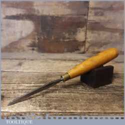 Vintage Buck & Hickman Carpenter’s 1/8” Sash Mortice Chisel - Sharpened Honed