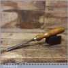 Vintage Sheffield Carpenter’s 1/2” Firmer Chisel - Sharpened Honed