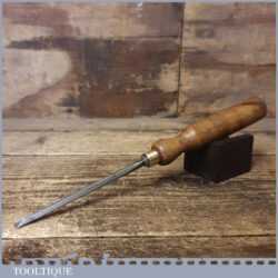 Vintage E A Bell & Son Carpenter’s 1/4” Bevel Edge Chisel - Sharpened Honed