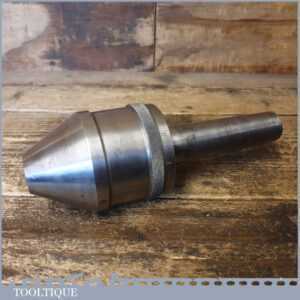 Vintage Lathe Attachment With 1 1/8” Tapered Shaft - Good Condition