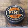 Vintage Chemico Tin Of Fine & Coarse Valve Grinding Paste - Used Condition