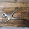 Vintage Maun Industries Leatherworking Rotating Hole Punching Pliers - Good Condition