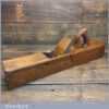 Vintage Mitchell Carpenter’s 22” Beechwood Trying Plane - Lapped Flat Ready To Use
