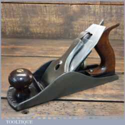 Vintage Stanley USA No: 4 ½ Wide Bodied Low Knob Smoothing Plane 1910 - Fully Refurbished