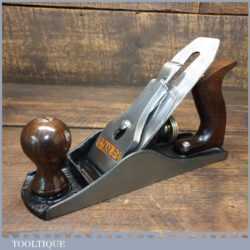 Vintage Stanley England No: 4 Smoothing Plane - Fully Refurbished Ready To Use