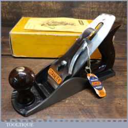 Near Mint Boxed Stanley England No: 4 Smoothing Plane - Little Used