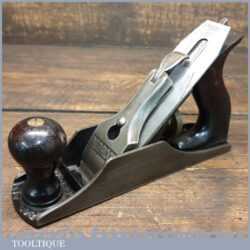 Rare Vintage Stanley Bedrock USA No: 603 Low Knob Smoothing Plane Pat Date1910