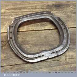 Vintage Blacksmith Made Horse Shoe Surround Or Trivet ?
