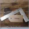 Scarce Vintage J Rabone No: 1482 Engineer’s Calibrated 4” Steel Square - Good Condition