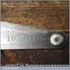 Vintage Chesterman No: 235M Metric & Imperial Folding Steel Ruler - Good Condition