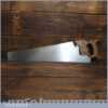 Vintage Spear & Jackson No: 179 Sovereign 22” Cross Cut Panel Handsaw - Refurbished Sharpened