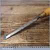 Vintage W. Marples & Sons Carpenter’s 1/2” Bevel Edge Chisel - Sharpened Honed