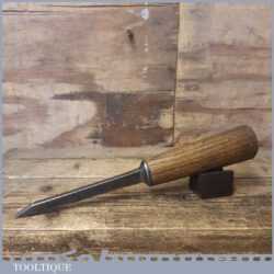 Vintage W Gilpin Carpenter’s 3/8” Cast Steel Mortice Chisel - Sharpened Honed