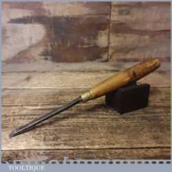 Vintage W. Marples & Sons Carpenter’s 1/4” Firmer Chisel - Fully Refurbished