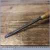 Vintage W. Marples & Sons Carpenter’s 1/4” Firmer Chisel - Fully Refurbished