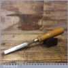 Vintage Hale Bros Carpenter’s 13/16” Gouge Chisel - Sharpened Honed