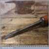 Vintage P Ross & Sons Carpenter’s 5/8” Cast Steel Mortice Chisel - Sharpened Honed