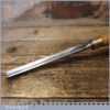 Vintage Carpenter’s 9/16” Gouge Chisel Beech Handle - Sharpened Honed