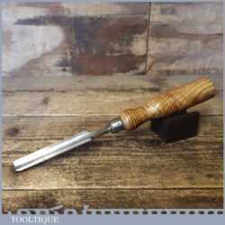 Vintage Robert Sorby Carpenter’s 13/16” Gouge Chisel - Sharpened Honed