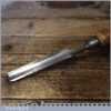 Vintage Robert Sorby Carpenter’s 13/16” Gouge Chisel - Sharpened Honed