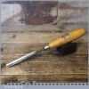 Vintage W H Clay Carpenter’s 9/16” Gouge Chisel - Sharpened Honed